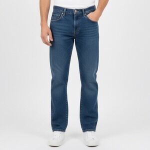 Cabela's Jeans Mens 30x30 Blue Denim Cotton Flannel Lining Straight Leg Outdoor